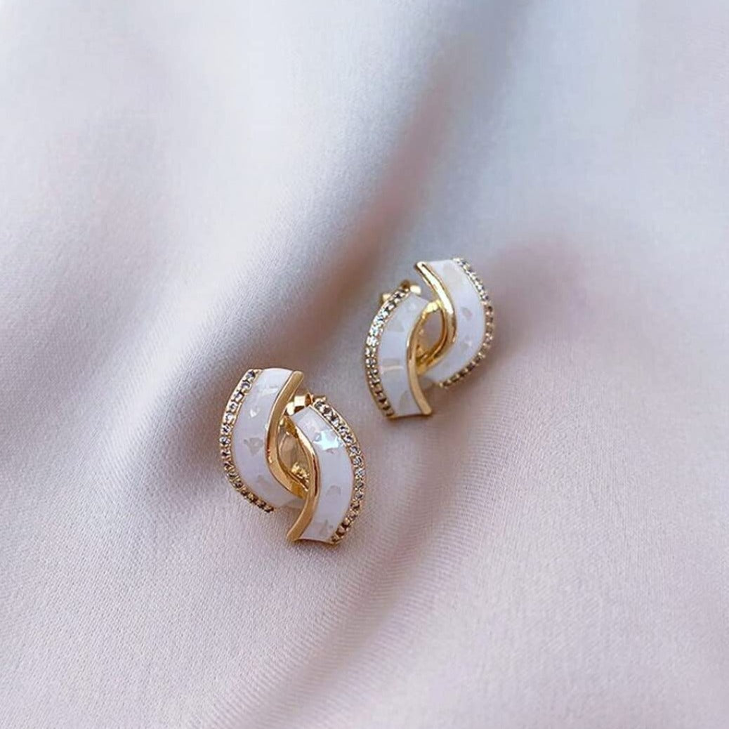 Royal Grace Stud Earrings Salty