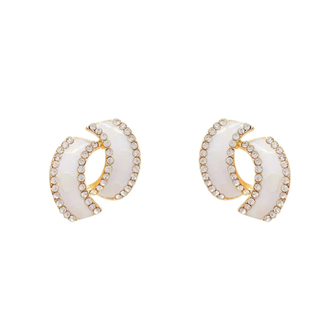 Royal Grace Stud Earrings Salty