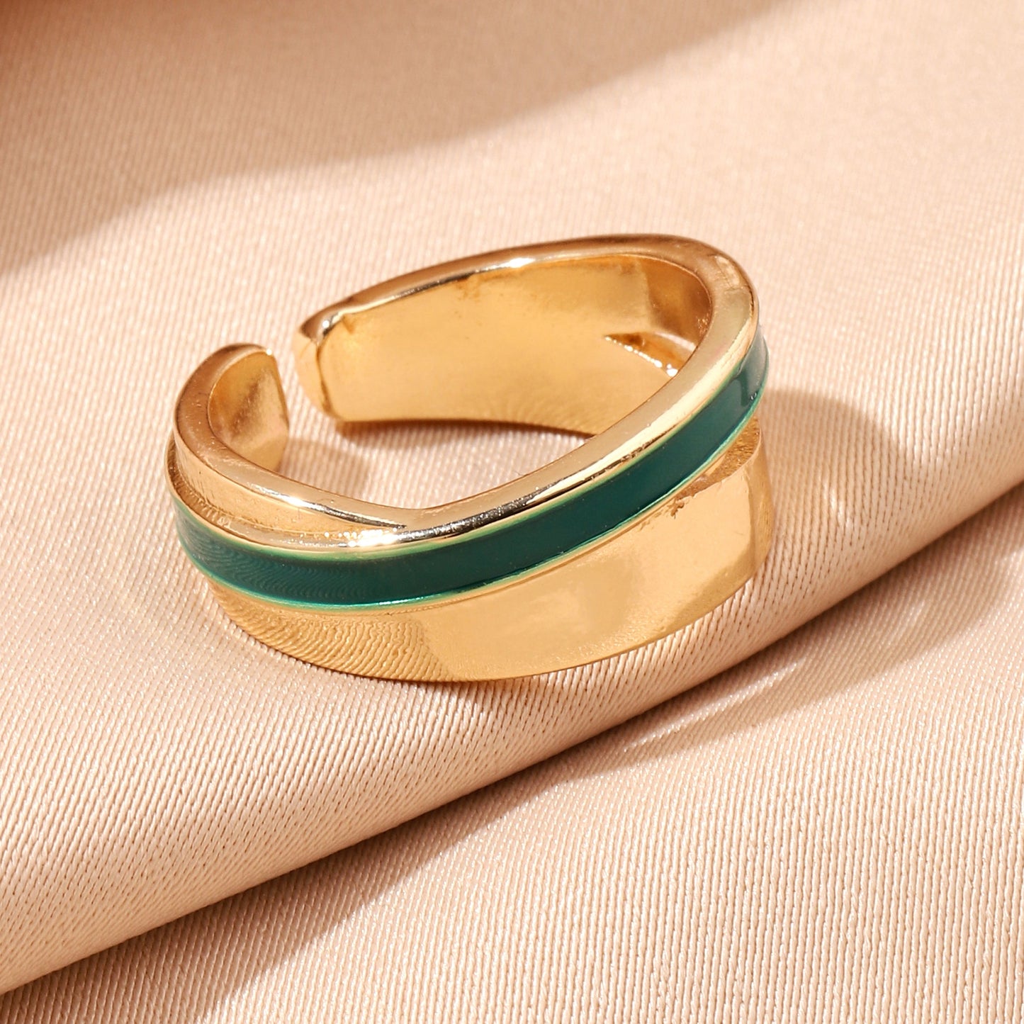 Rumi Enamel Gold Ring | Salty