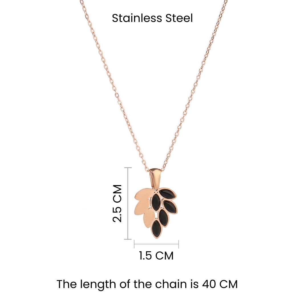 Hue Black Necklace