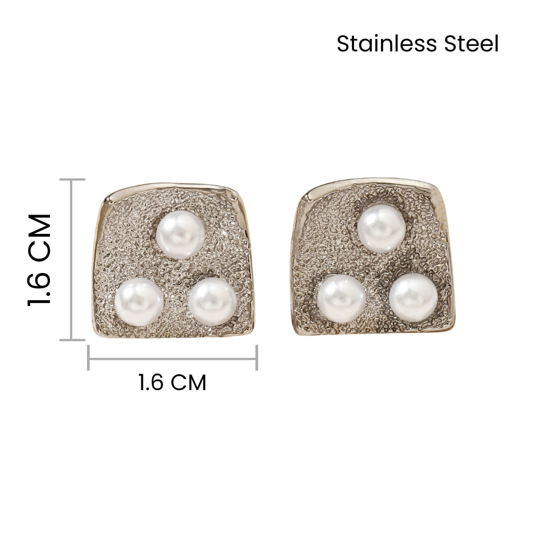 Mystic Moonbeam Earrings - Silver