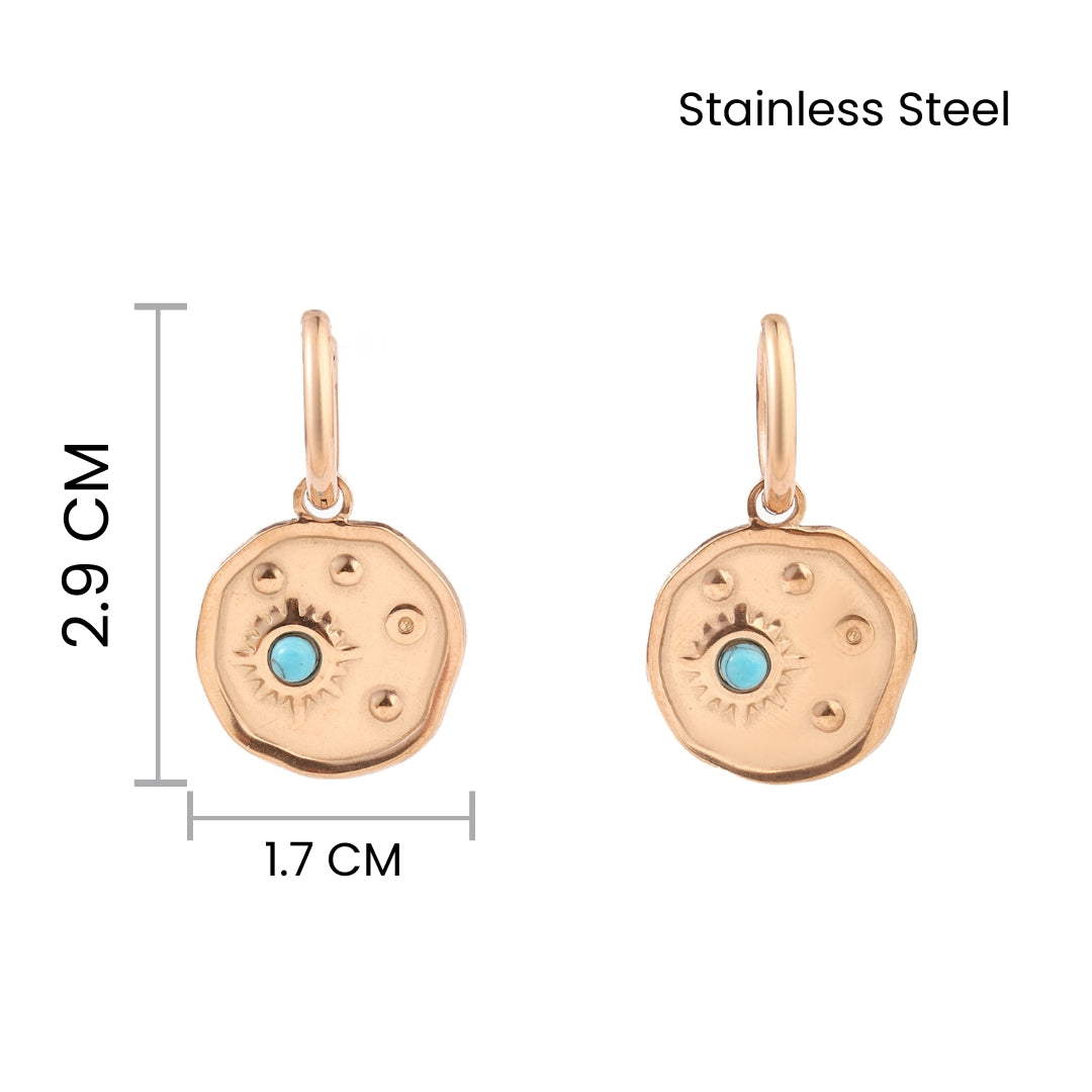 Rococo Romance Earrings - Rose Gold