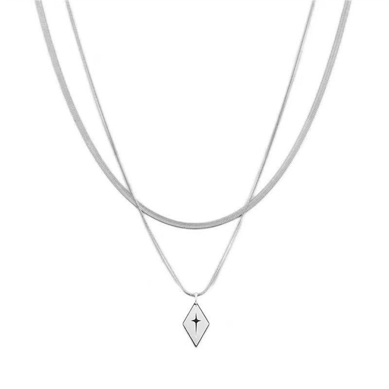 Polished Silver Cascade Chain | Salty