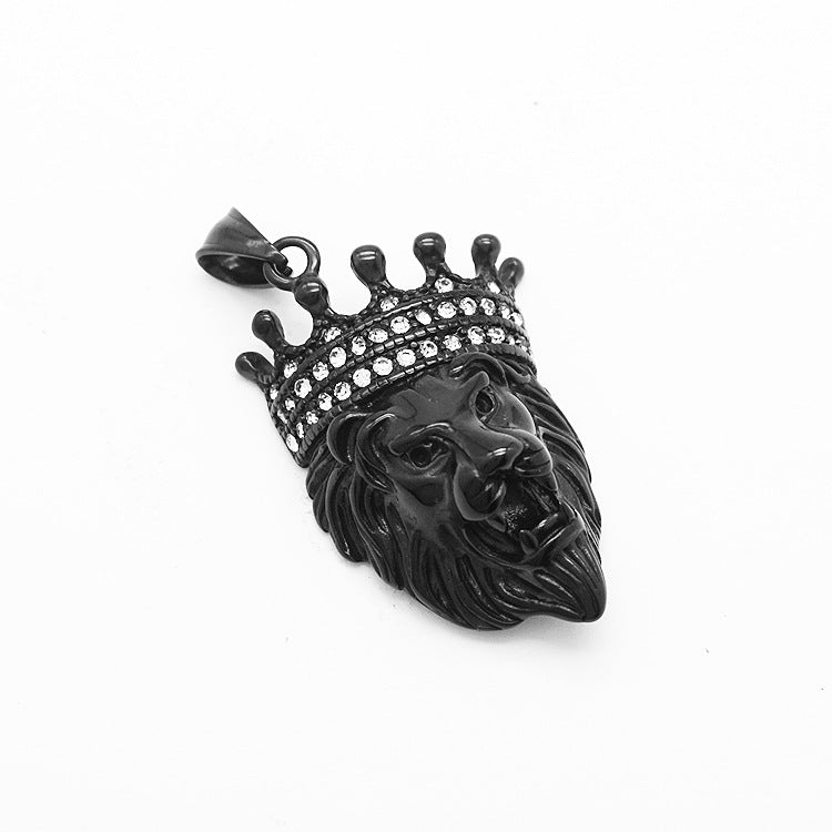 Leo Black King Pendant | Salty