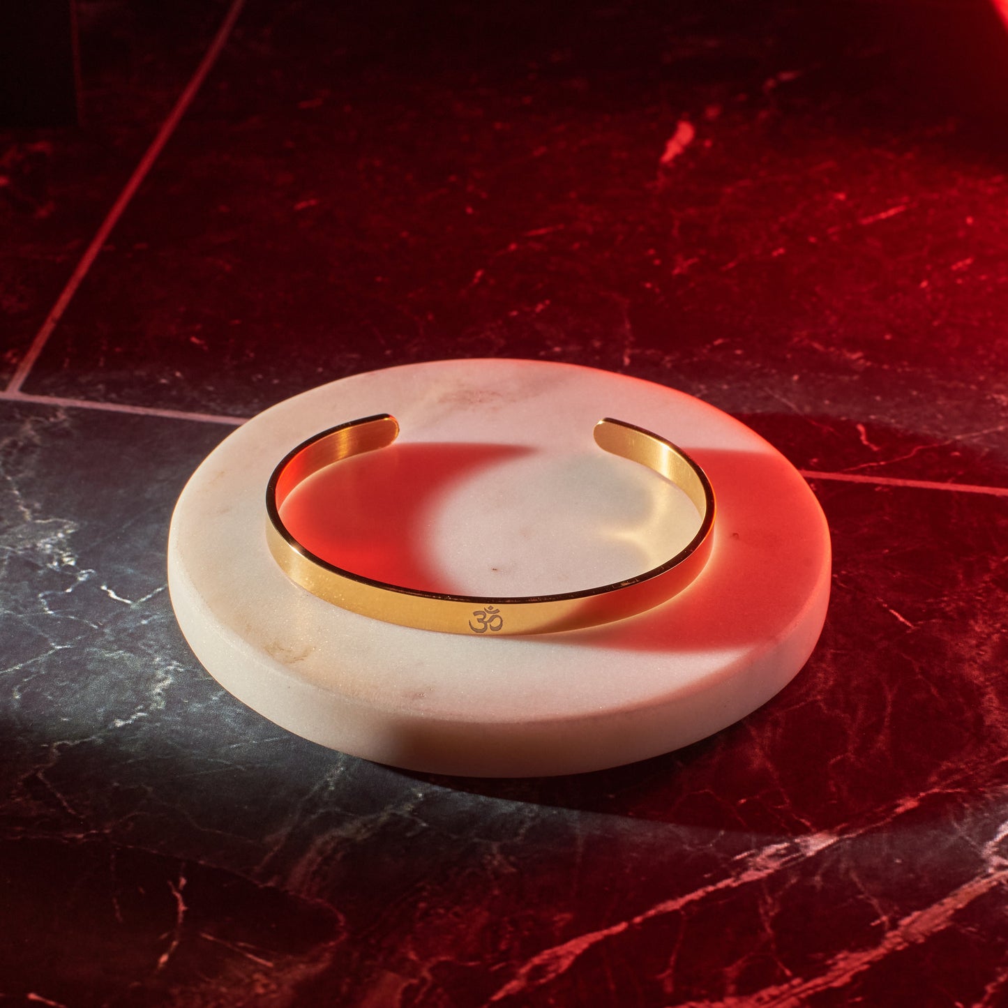 Sacred "OM" Gold Band | Salty