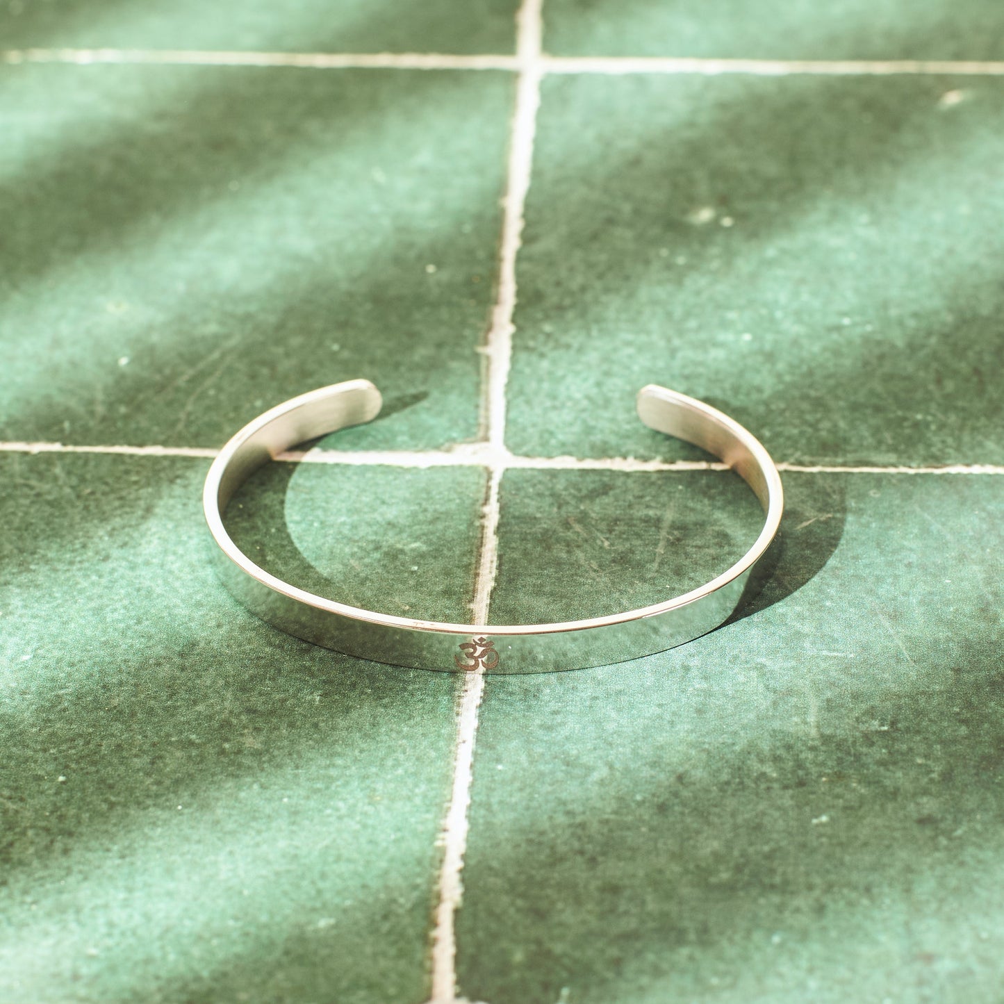 Sacred "OM" Silver Band | Salty
