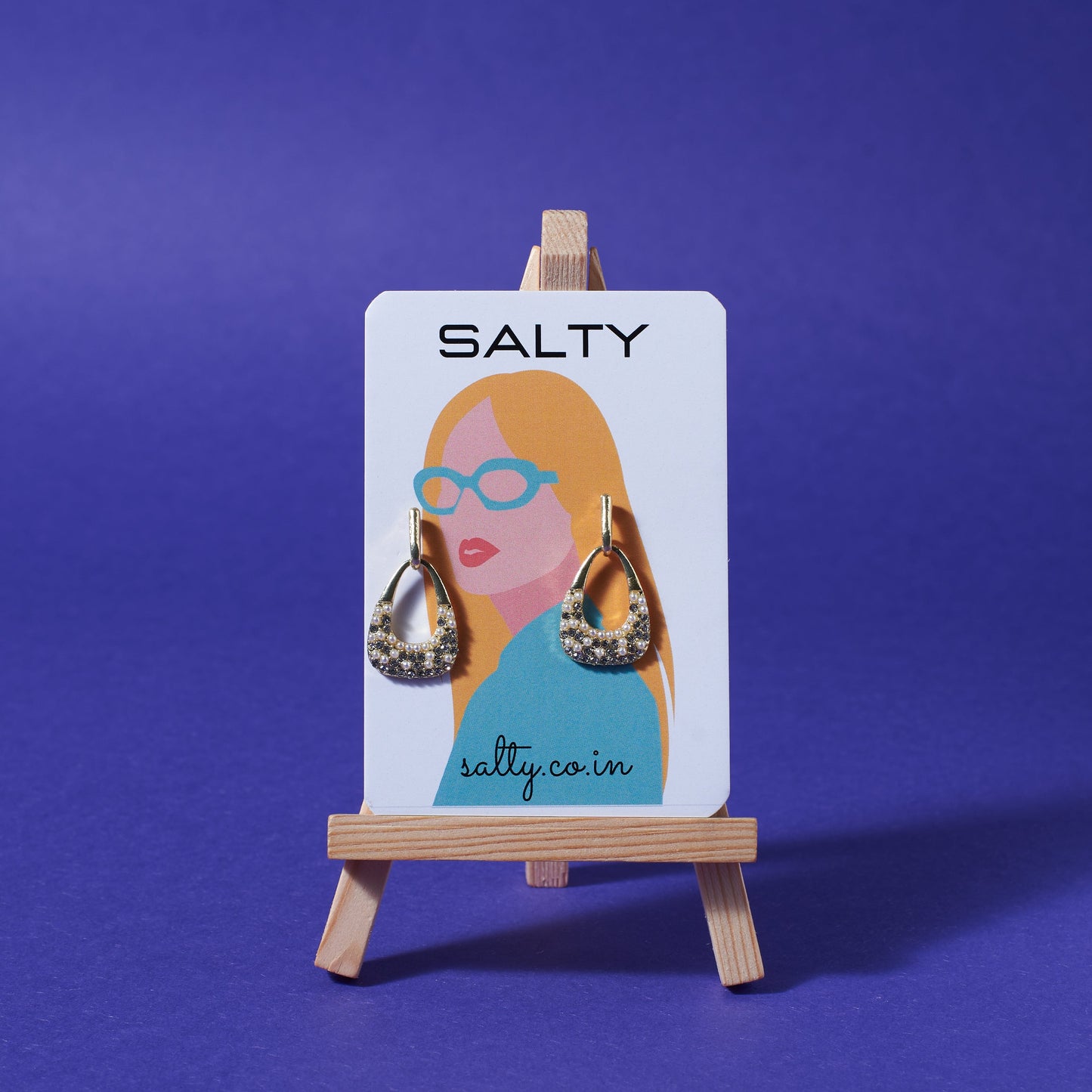 Golden Halo Earrings Salty