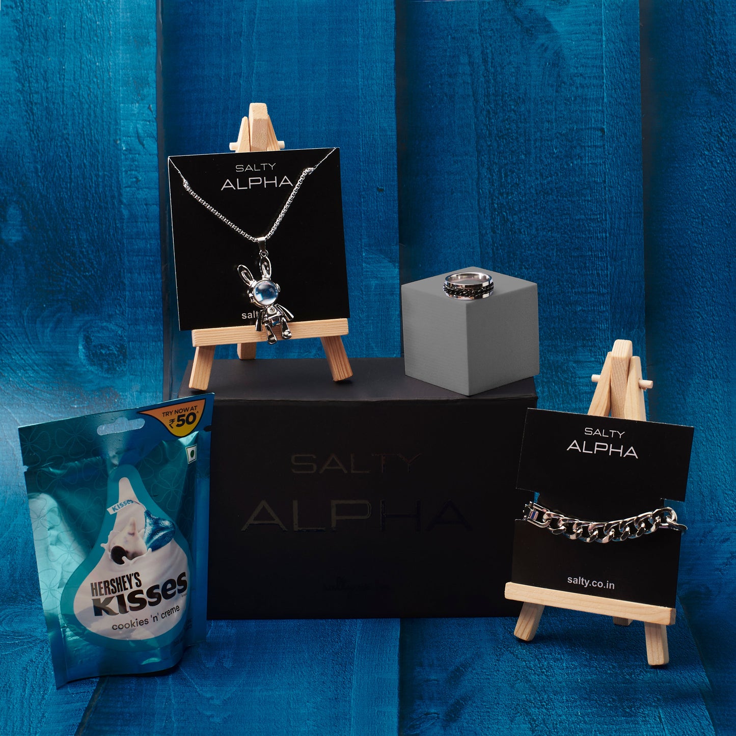 All That He Needs Personalised Gift Hamper for Him Salty Alpha