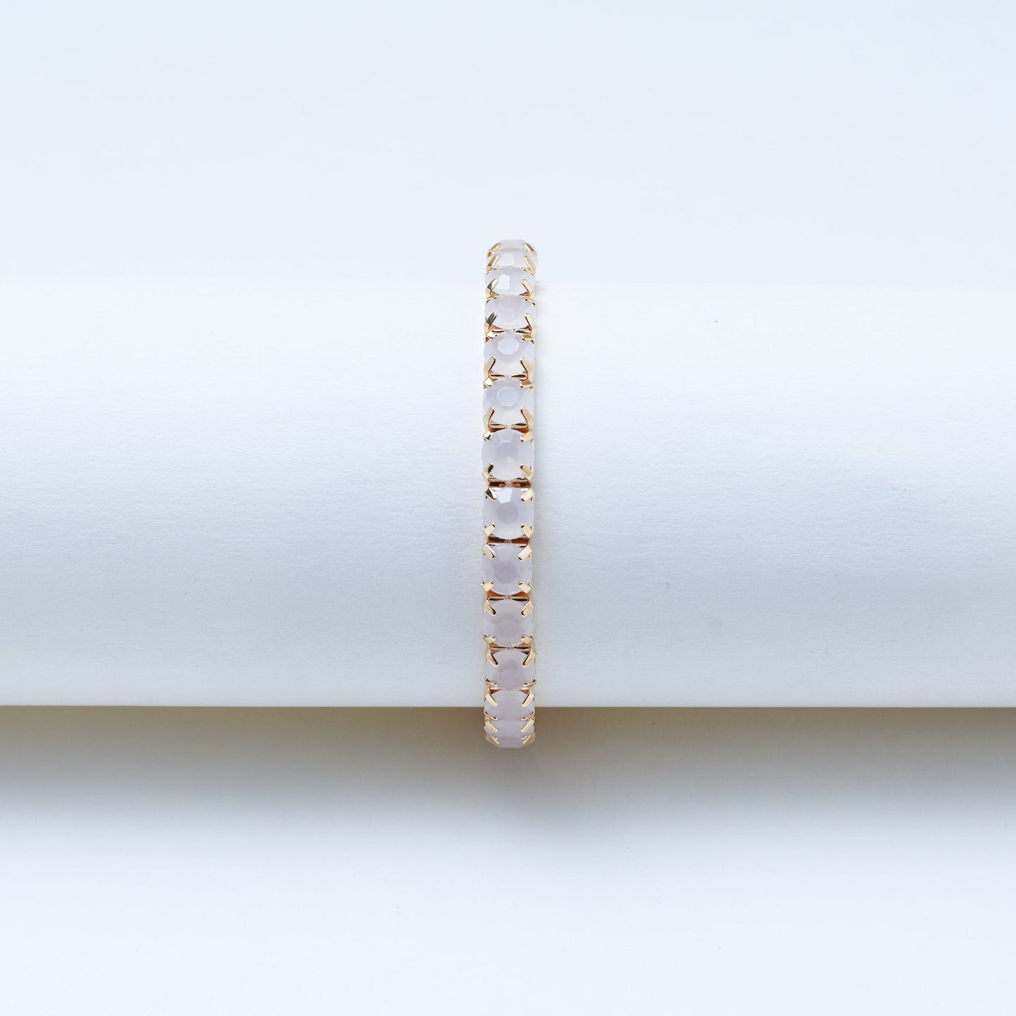 Rose Tint Stretchable Tennis Band | Salty