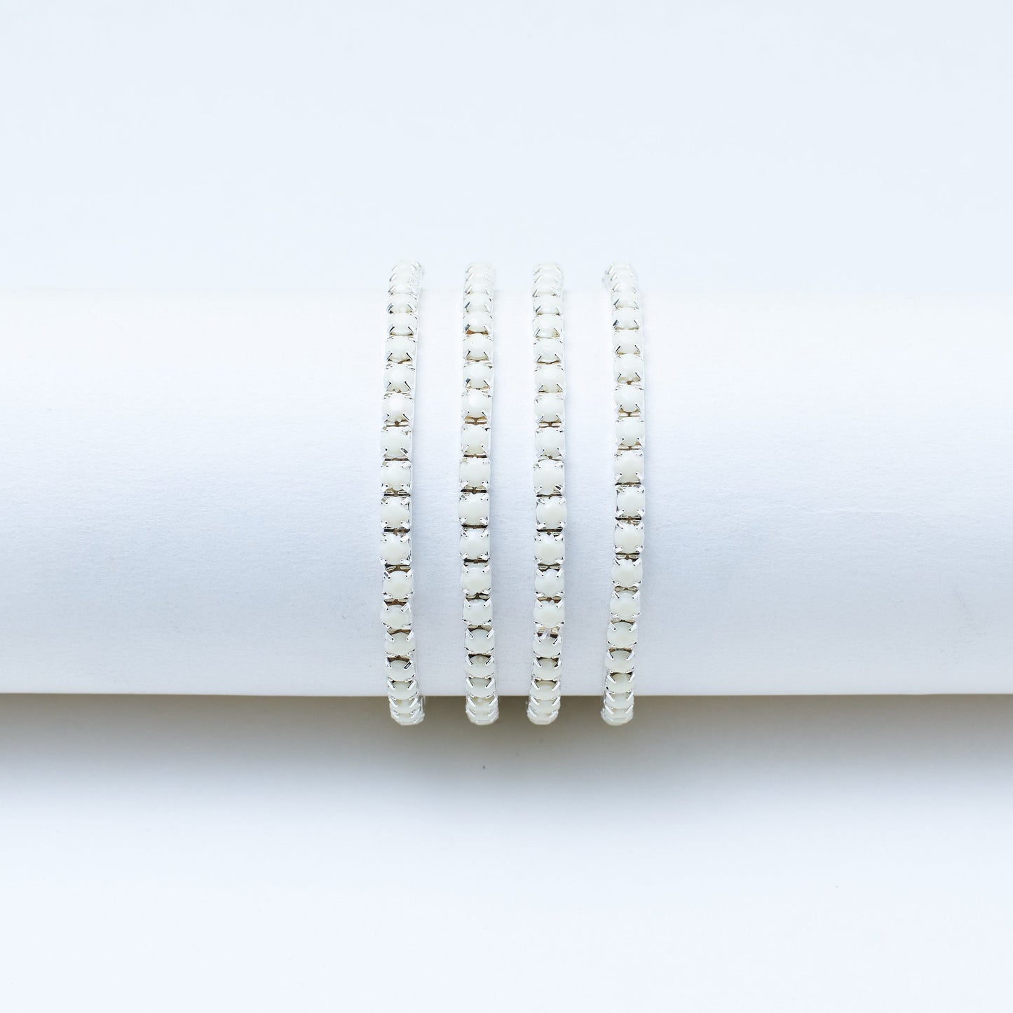 Set of 4 Subtle Shades Stretchable Band | Salty