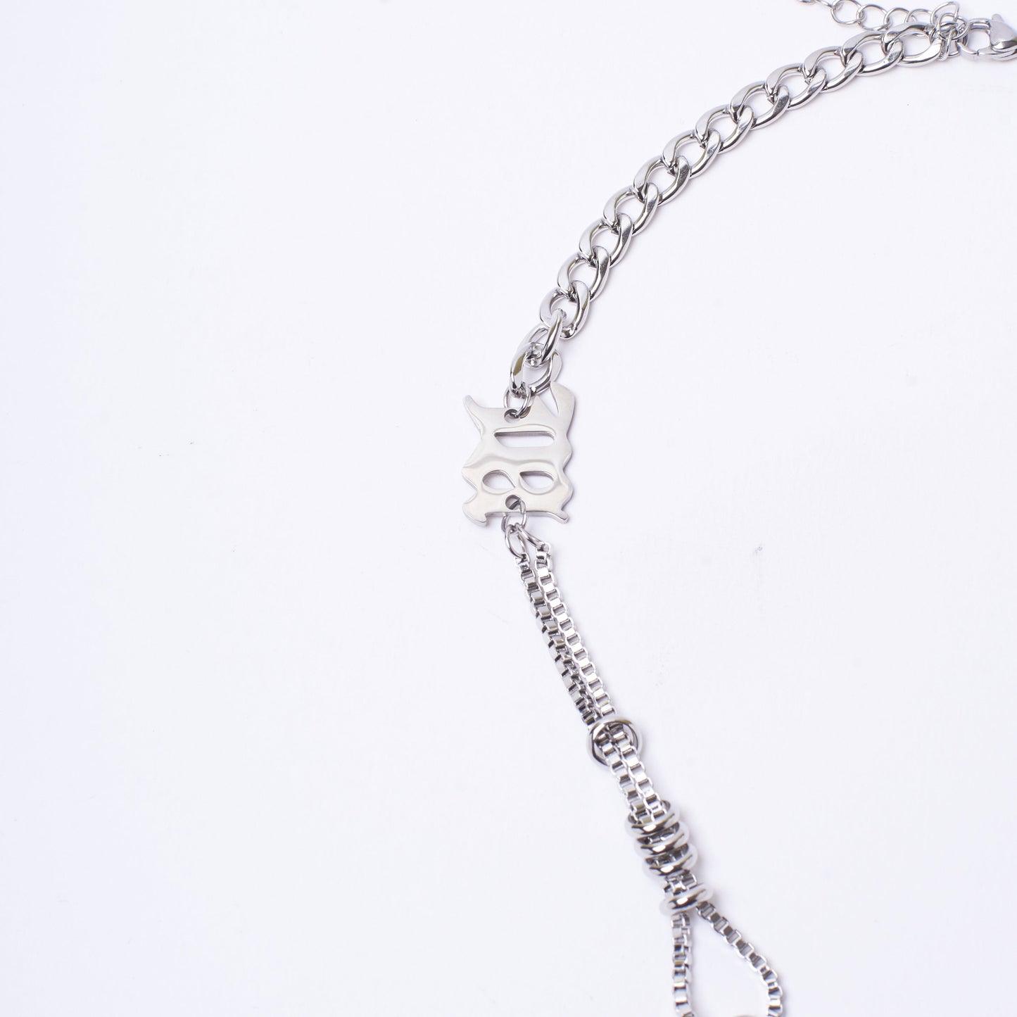 Cryptic Rune Silver Chain | Salty