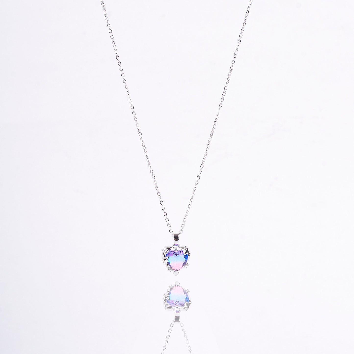 Flaming Passion Pendant - Silver