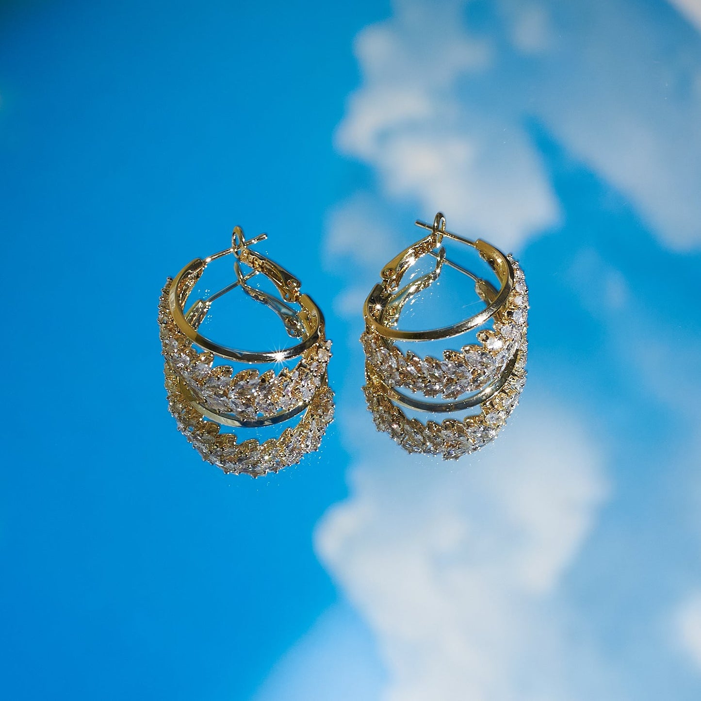 Couture Earrings - Golden Salty