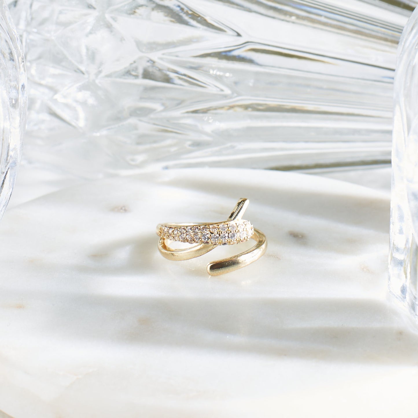 Timeless Chic Bold Ring Salty