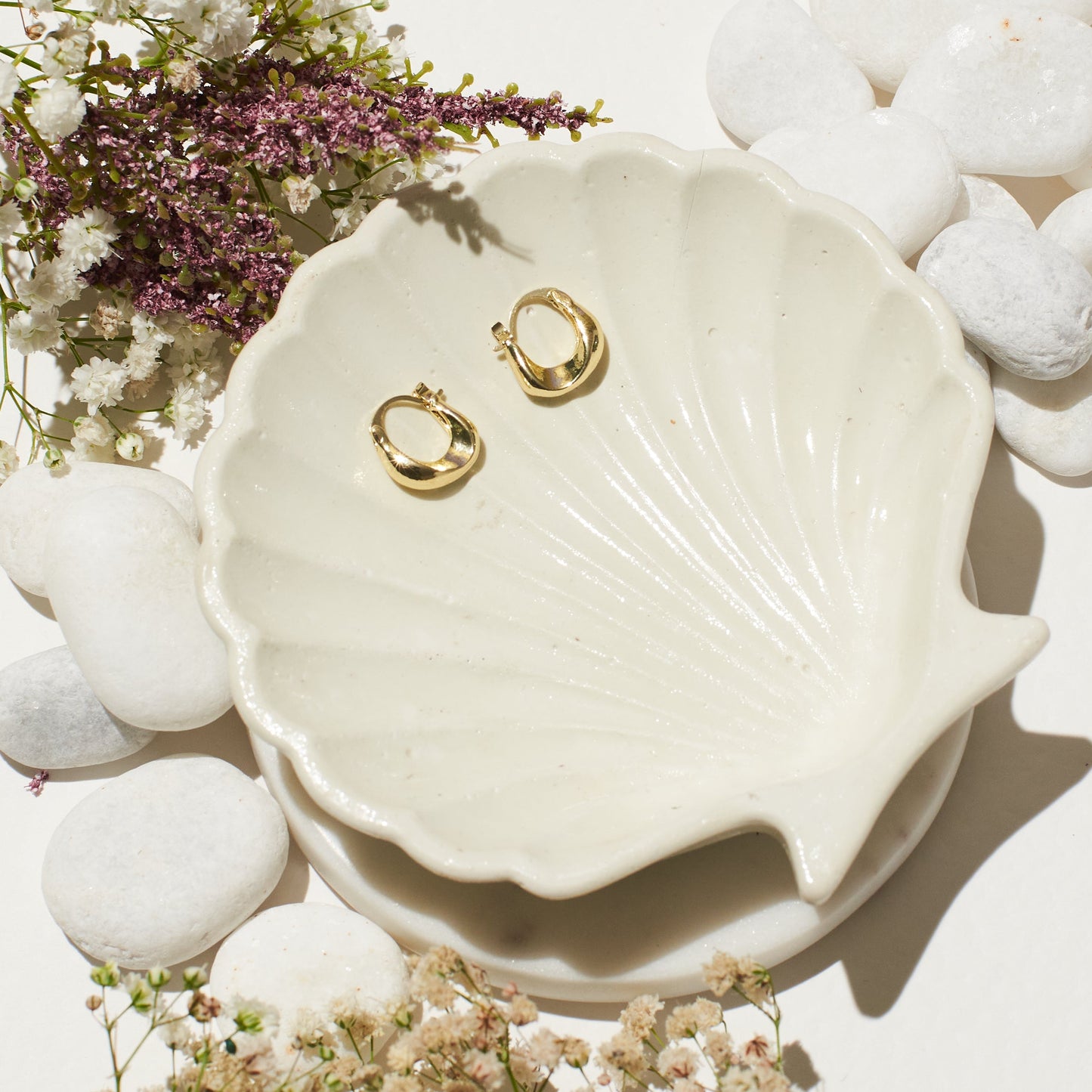 Sunset Trendy Hoops Salty