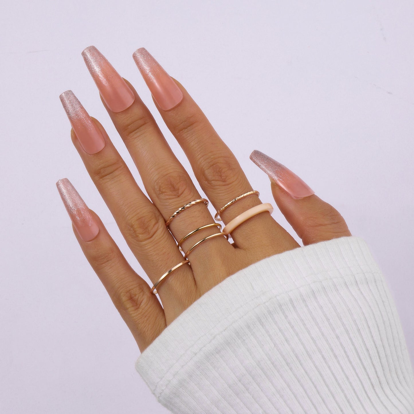 Set Of 5 Dynamo Duos Rings | Salty