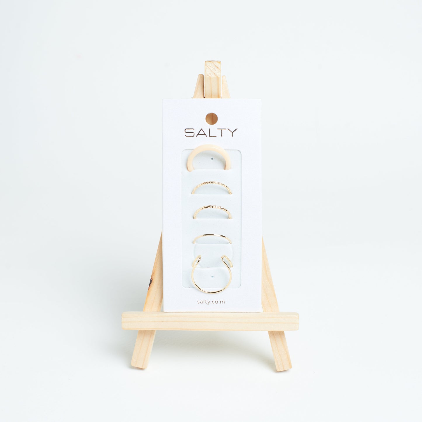 Set Of 5 Dynamo Duos Rings | Salty