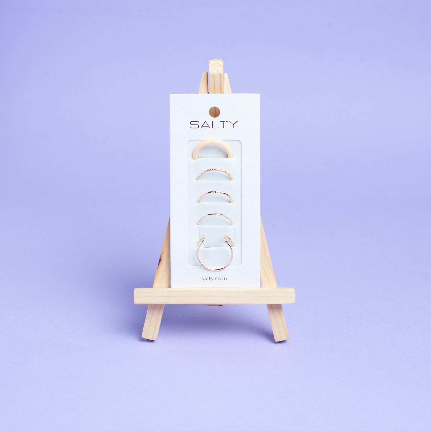 Set Of 5 Dynamo Duos Rings | Salty