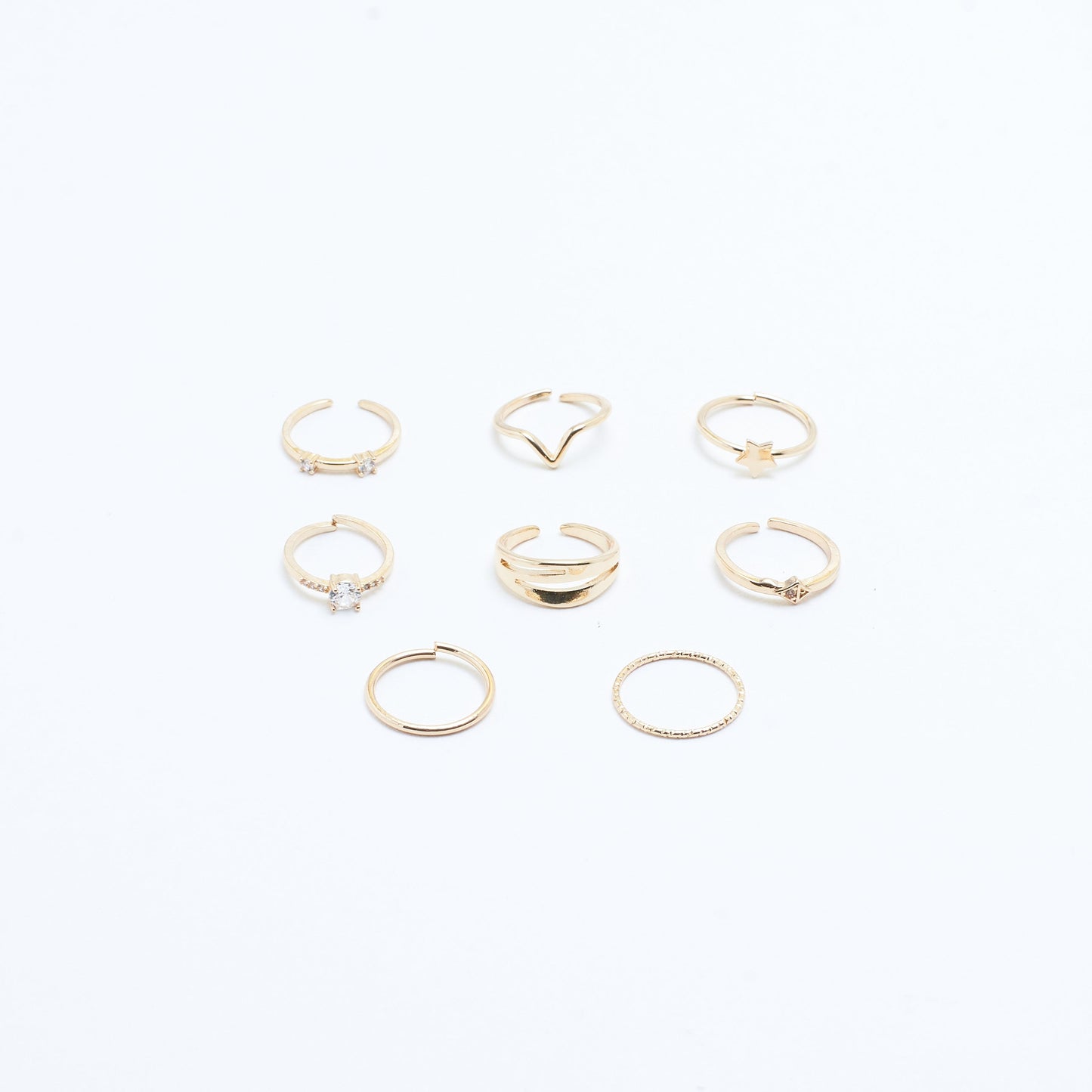 Set Of 8 Nested Nova Rings | Salty