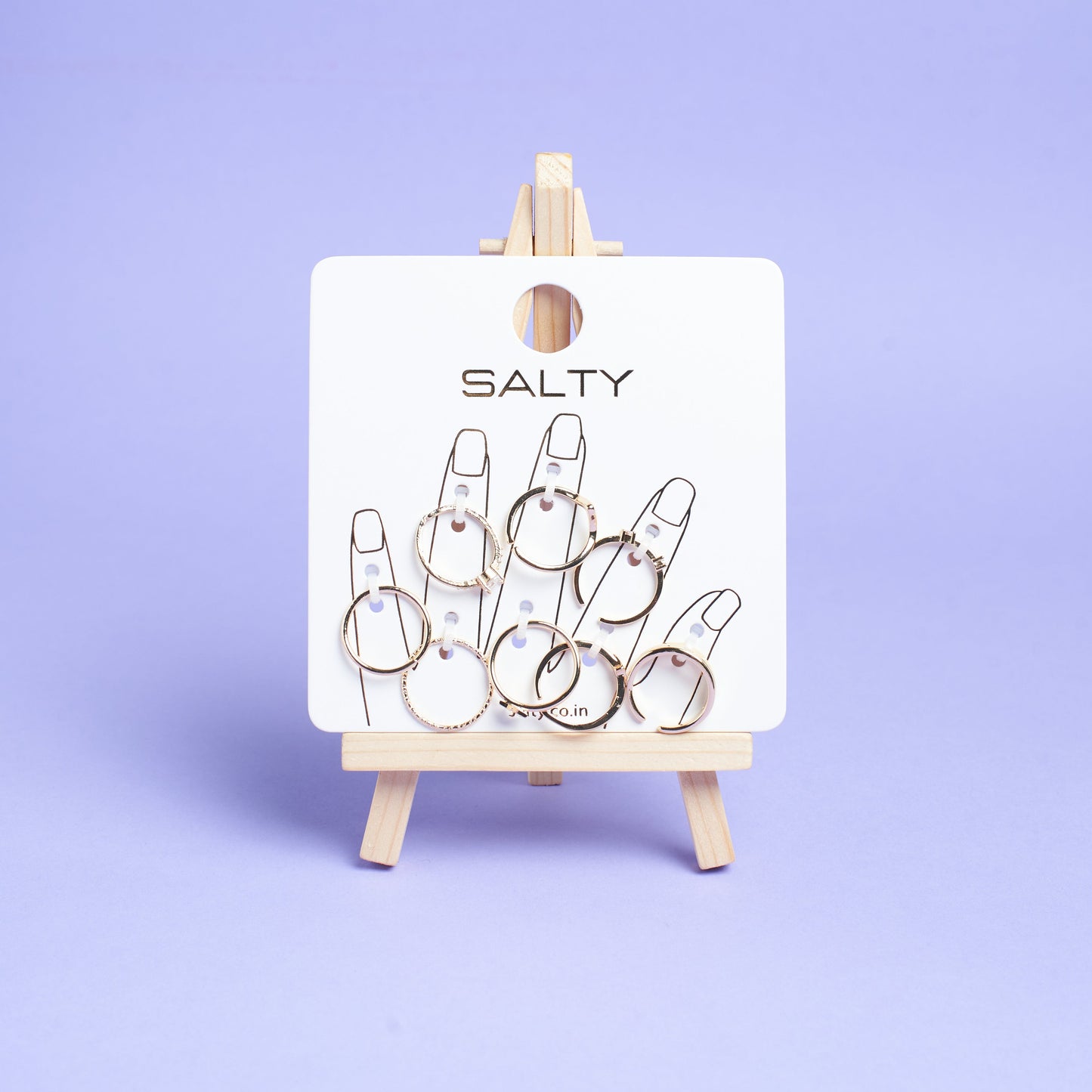 Set Of 8 Nested Nova Rings | Salty