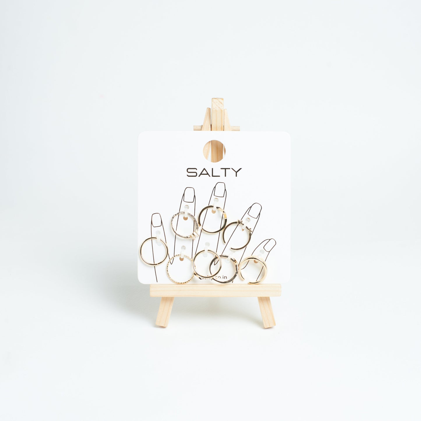 Set Of 8 Nested Nova Rings | Salty