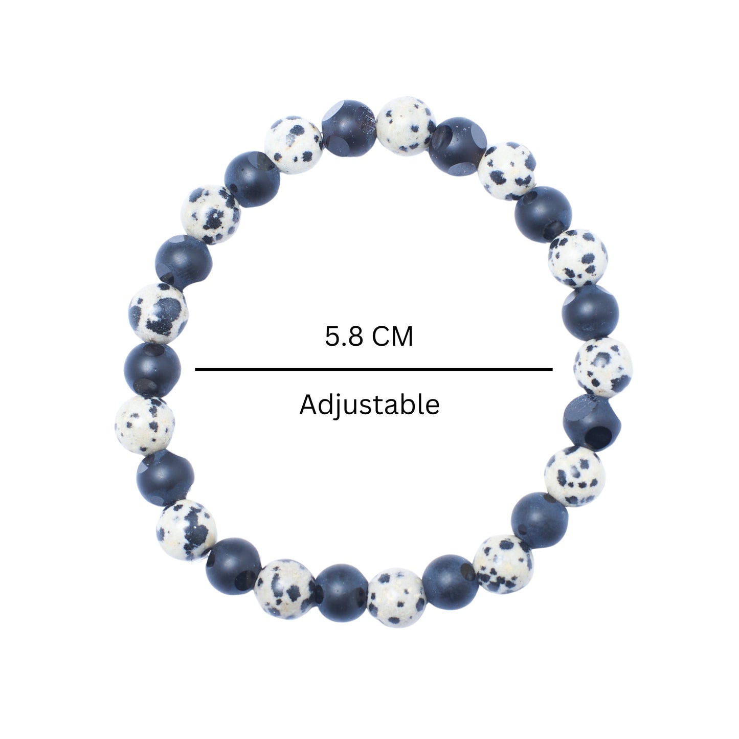 Set of 3 Alpha Adorn Beaded Bracelets | Salty