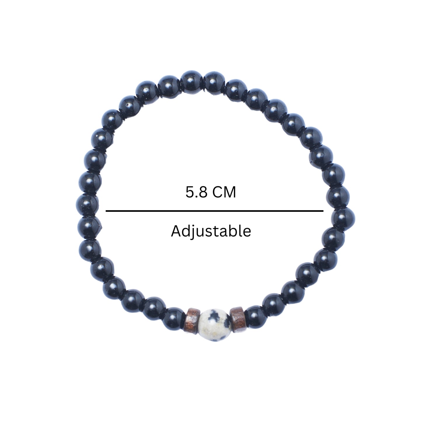 Set of 3 Alpha Adorn Beaded Bracelets | Salty
