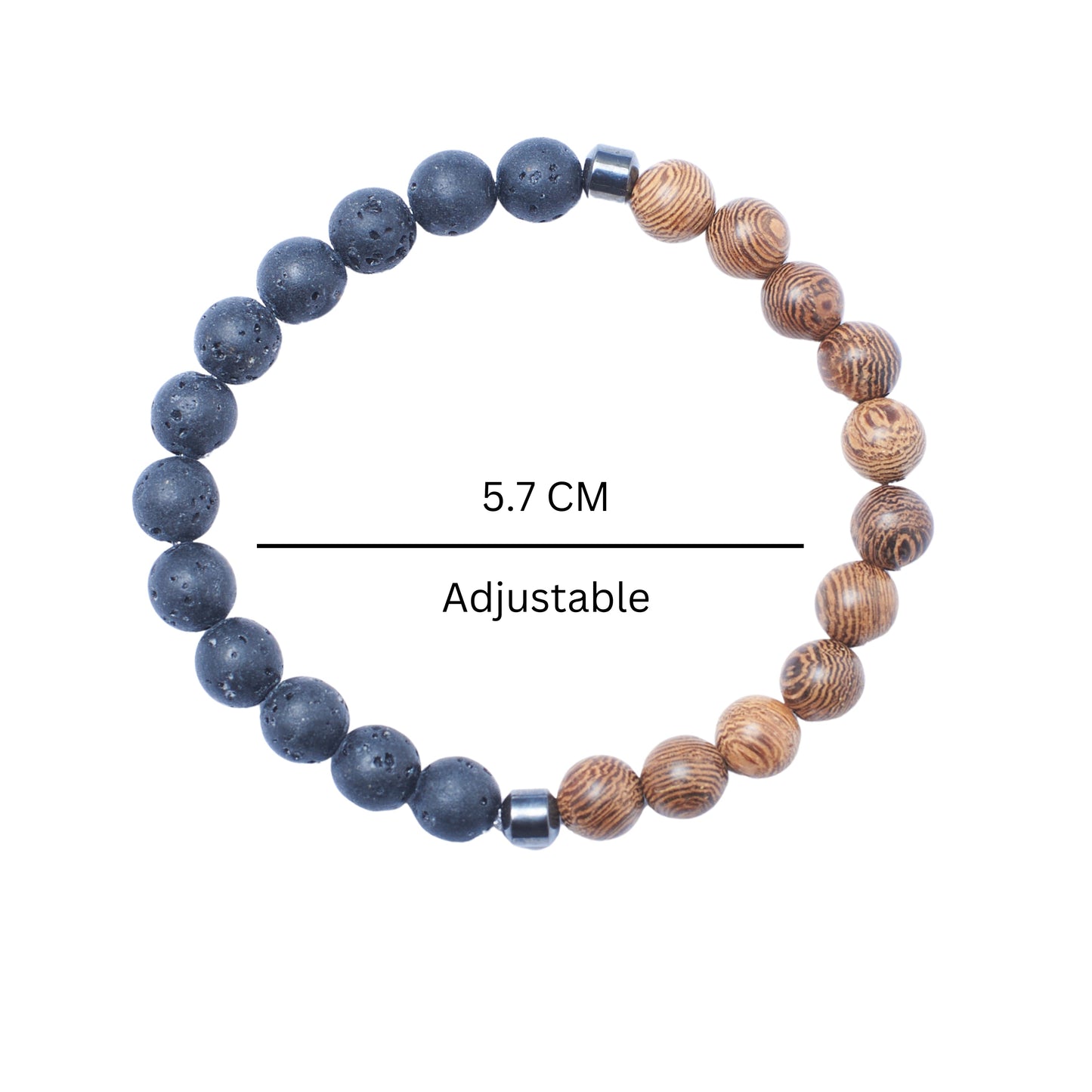 Set of 3 Jacinth Protective Beaded Bracelets | Salty