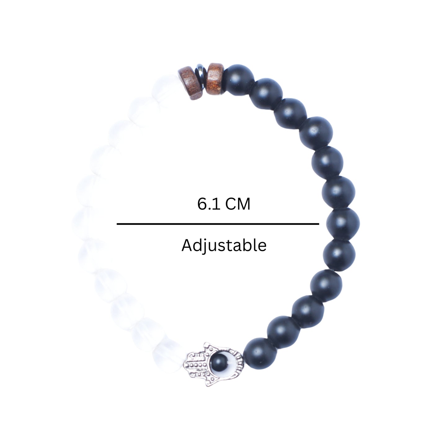 Set of 3 Malocchio Beaded Bracelets | Salty