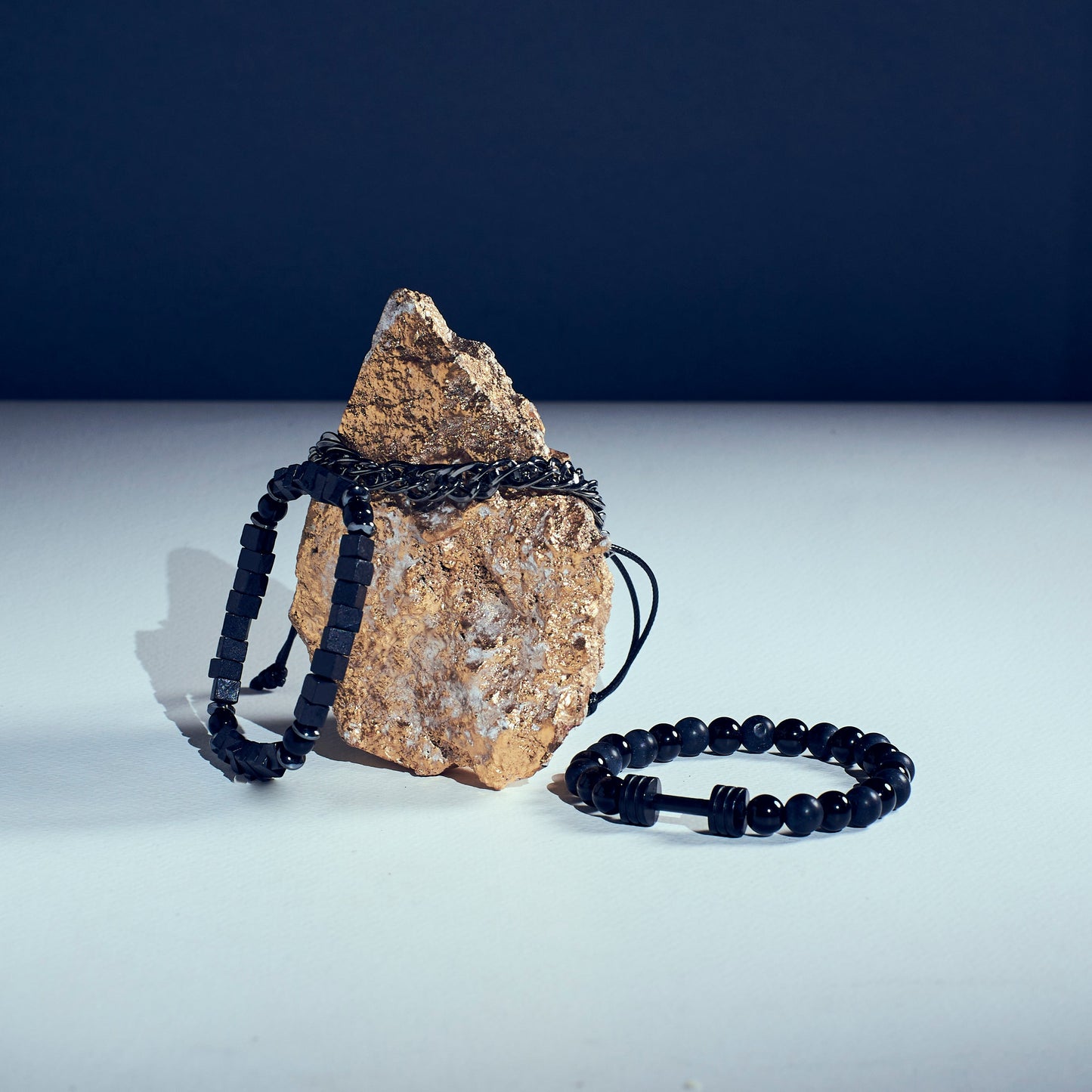 Set of 3 Power Beaded Bracelet | Salty