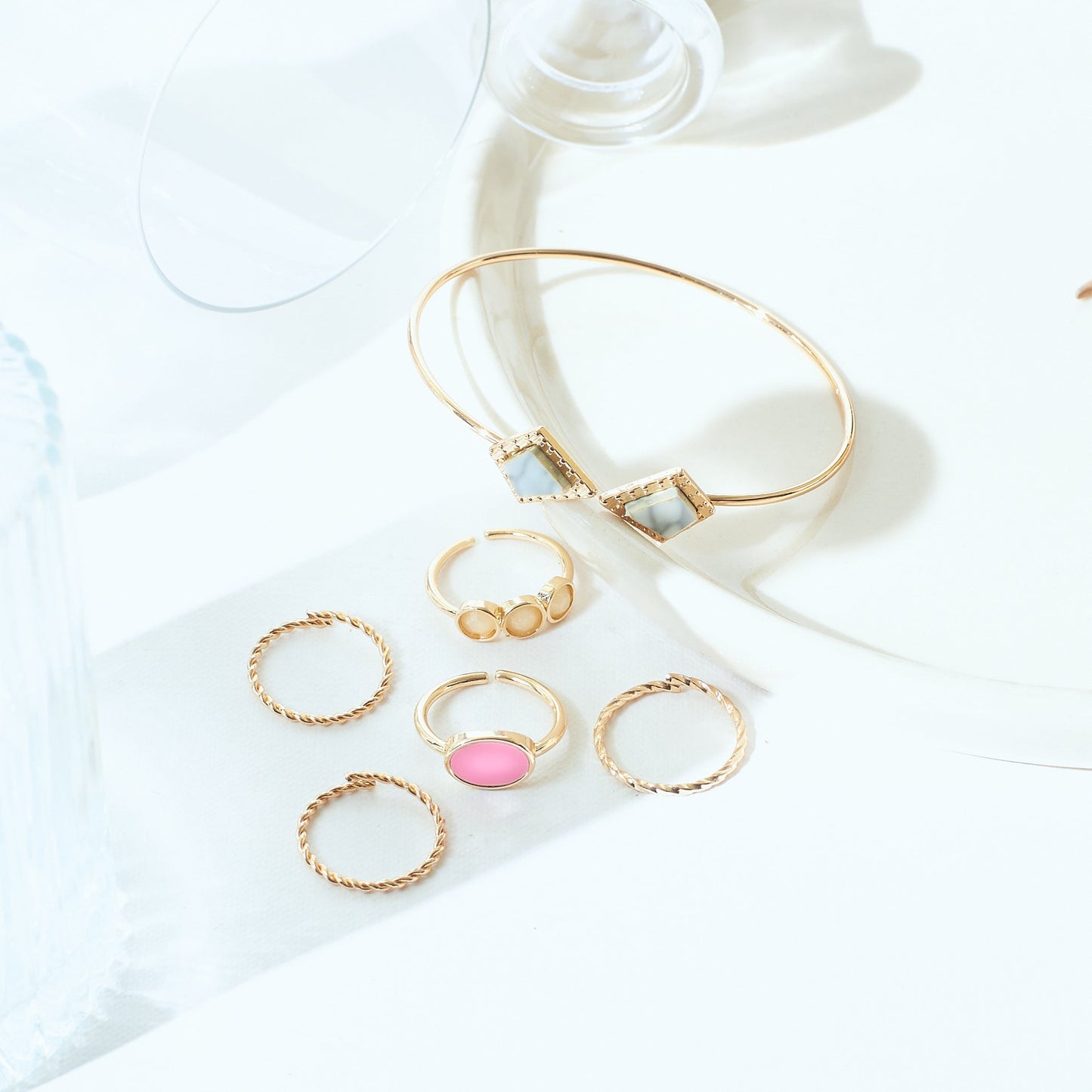 Set of Eternal Bracelet And Rings | Salty