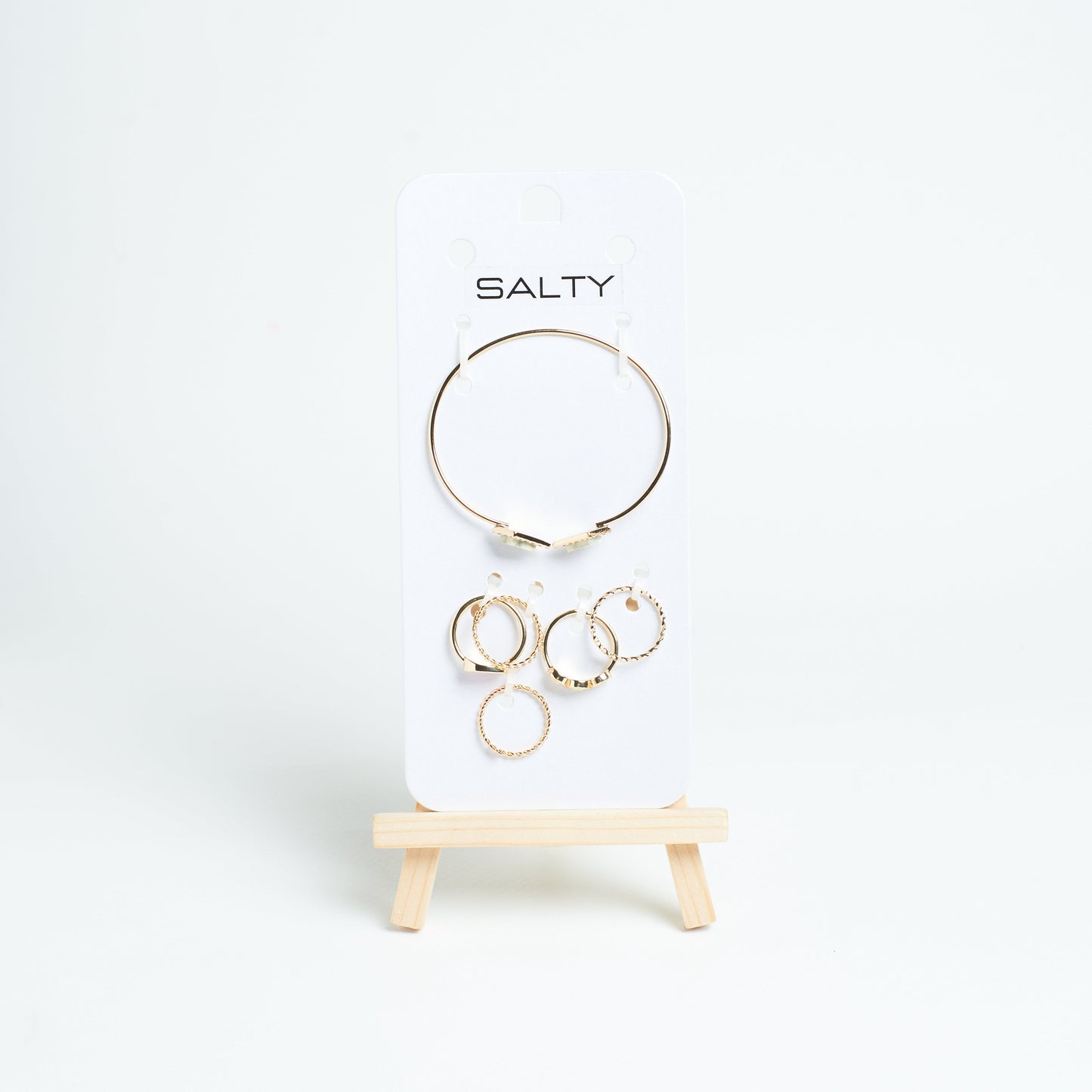 Set of Eternal Bracelet And Rings | Salty