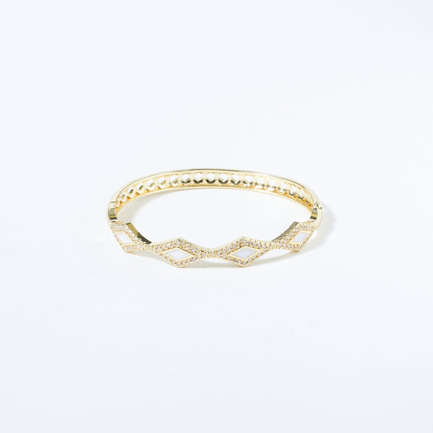 Sheen Diamond Bangle Salty