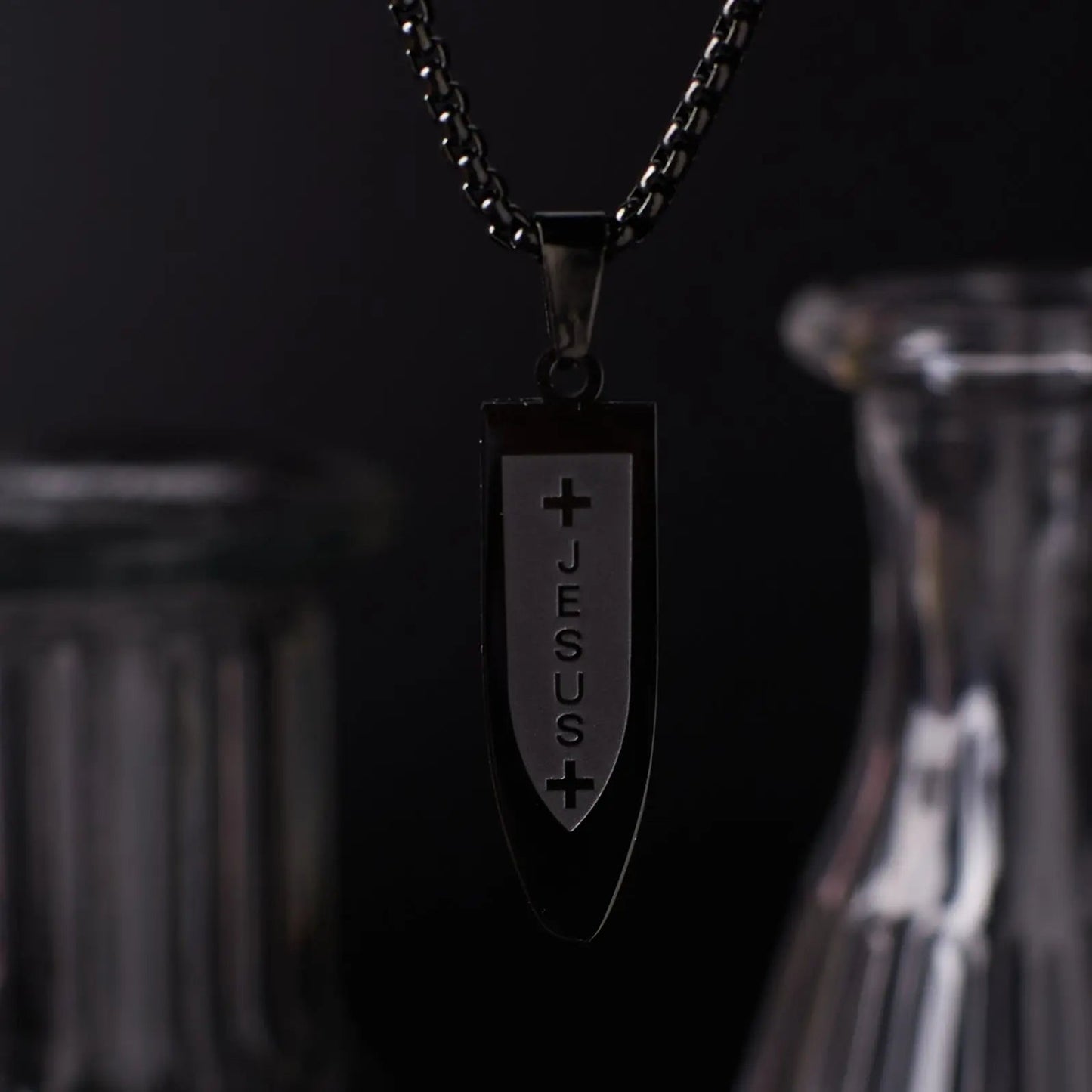 Shuriken Steel Chain - Black | Salty