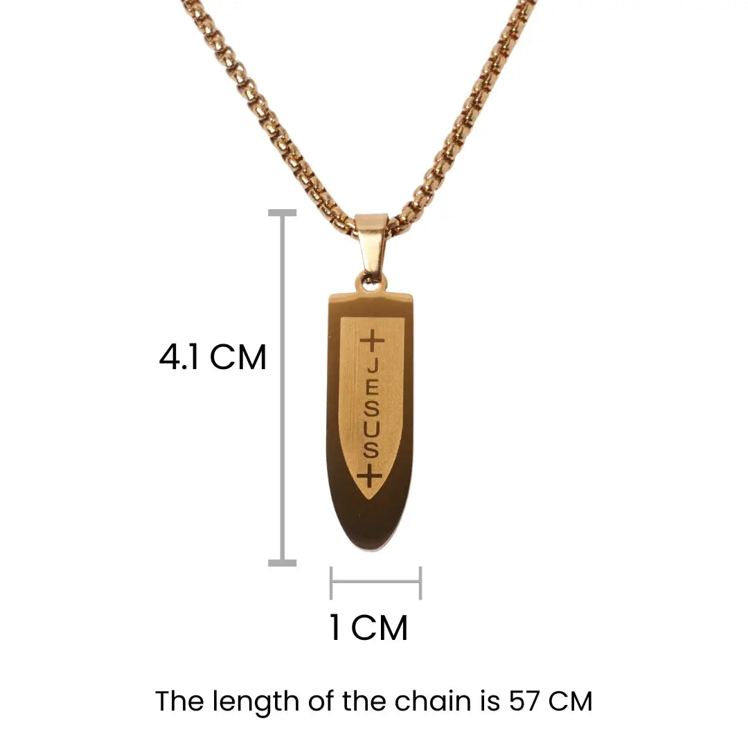 Shuriken Steel Chain - Golden | Salty