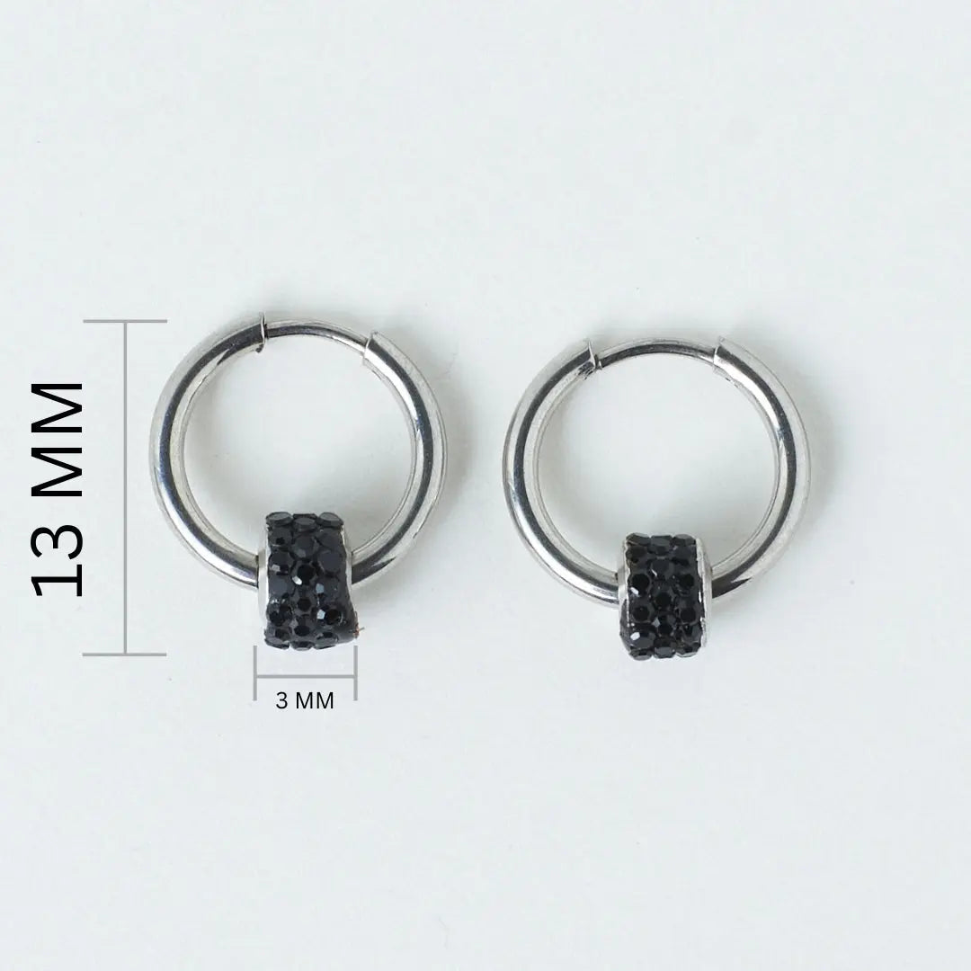 Sleek Round Hoop | Salty