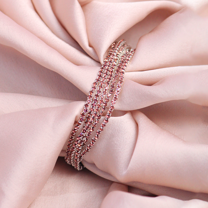Spring Time Ruby Stretchable Bands (Set of 5)
