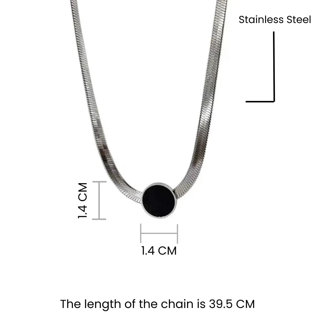 Steel & Shadows Necklace | Salty