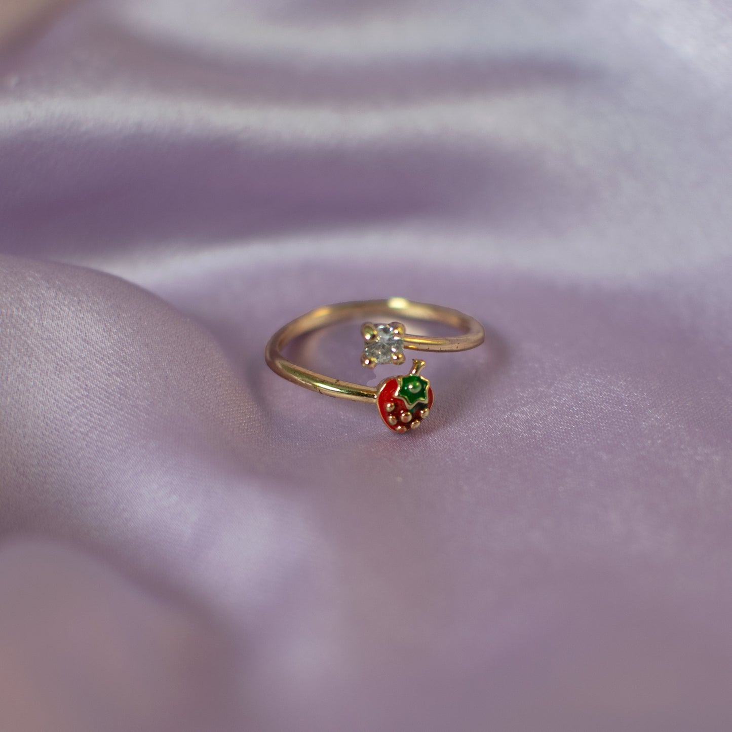 Strawberry Cute Ring Salty