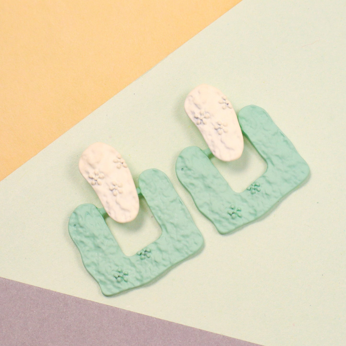 Stylish Paper Look Earrings