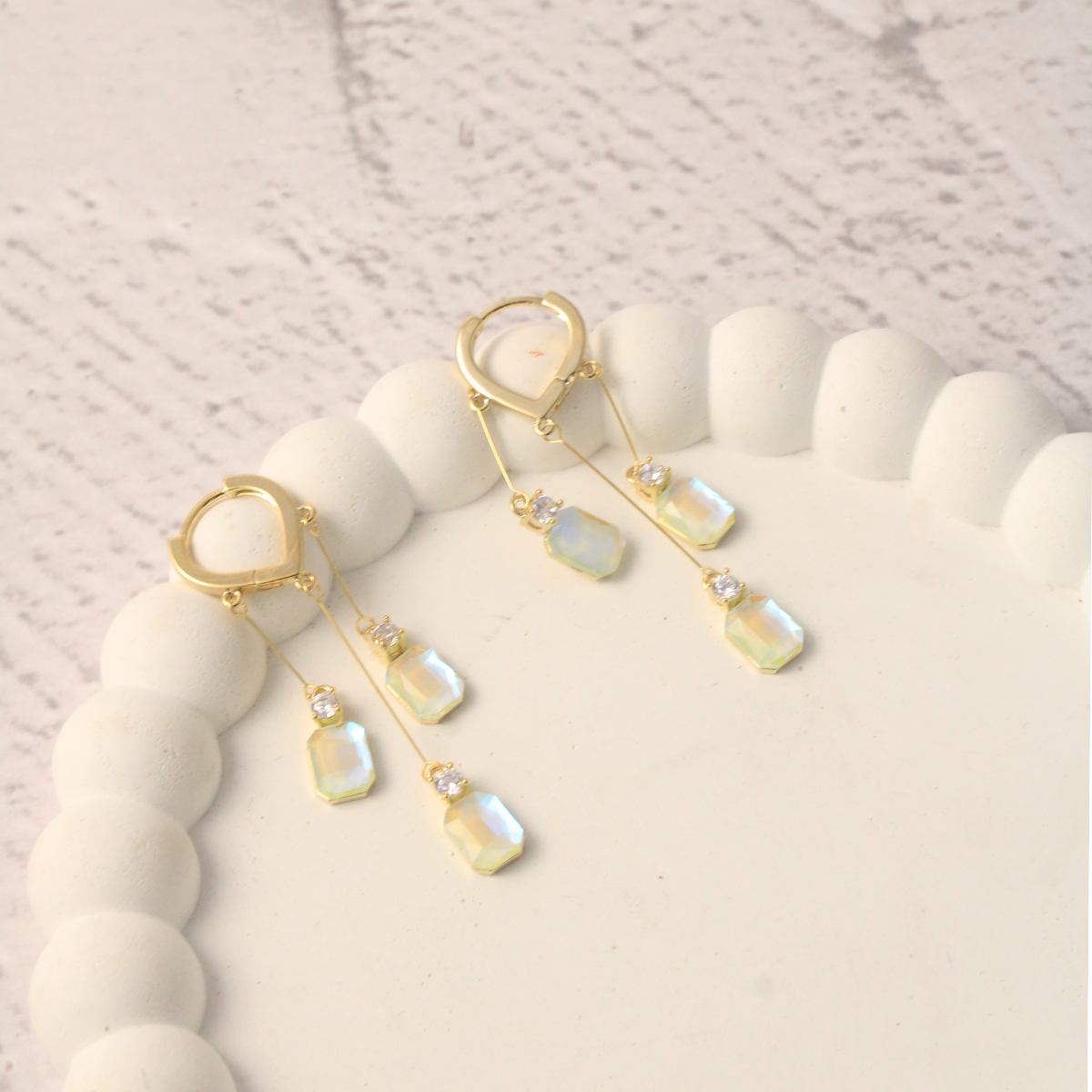 Supercalifragilistice Tassel Earrings Salty