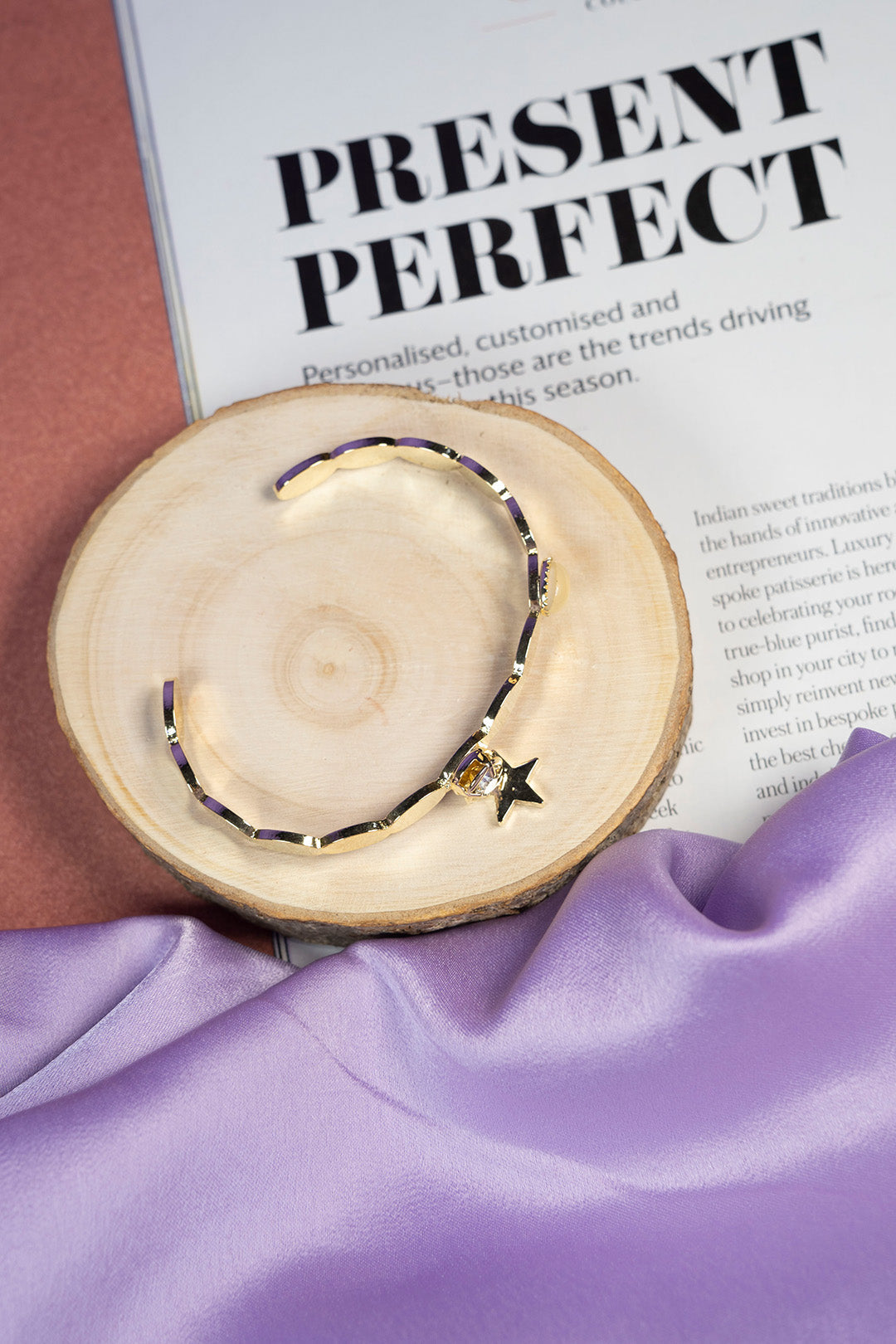 Supernova Cuff Bracelet - Gold