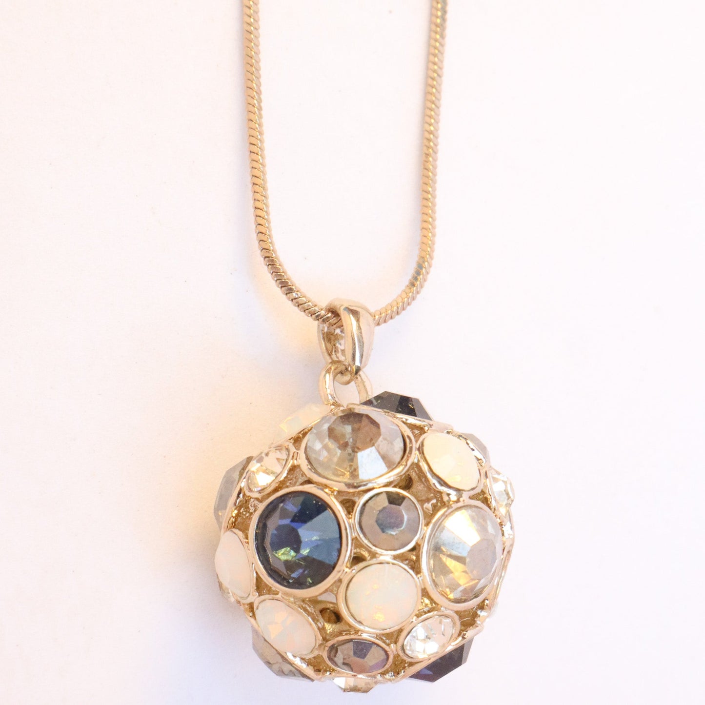 The Disco Ball Necklace - Gold
