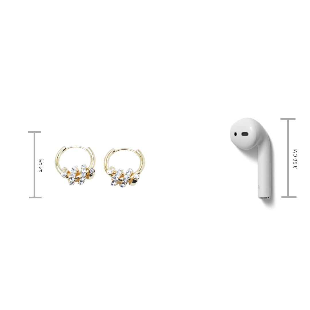 Timeless Trellis Earrings Salty