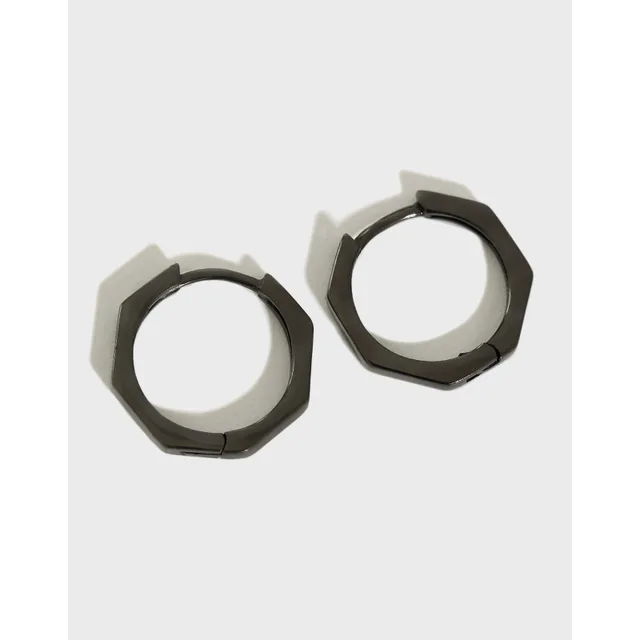 Titan Twists Black Earrings Salty Alpha