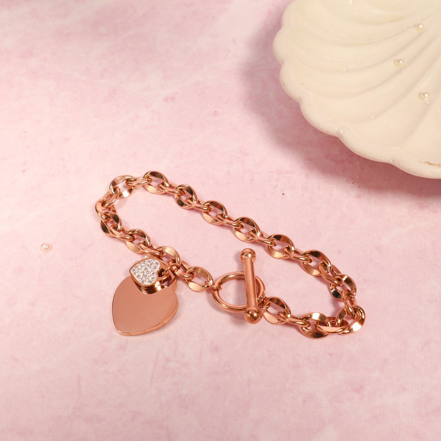 Toggle Clasp Accent Bracelet Salty