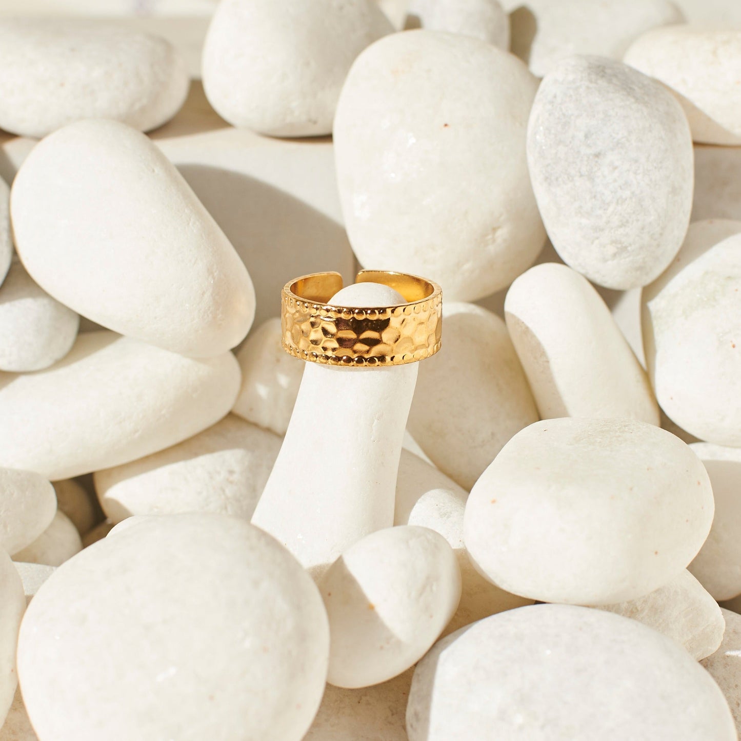 Tranquil Bold Ring Salty