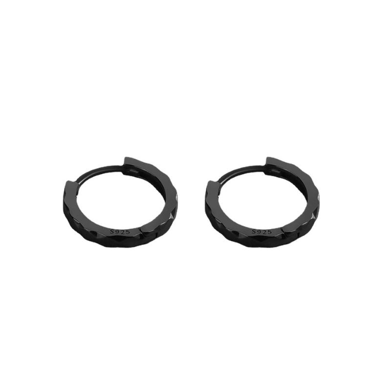 Eclipse Black Earrings | Salty