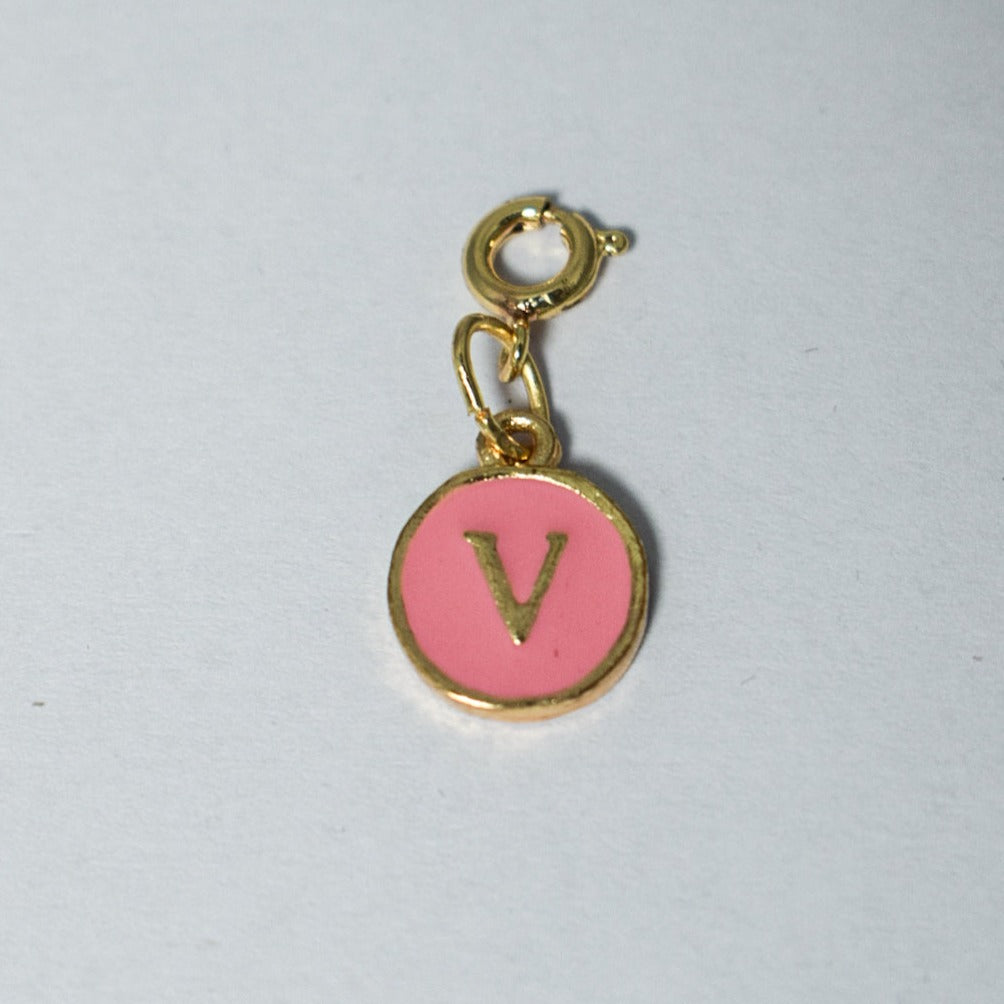 Pink Alphabet - V Salty