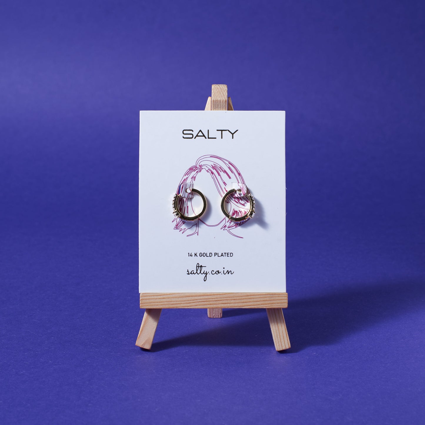 Versatile Chic Earrings Salty